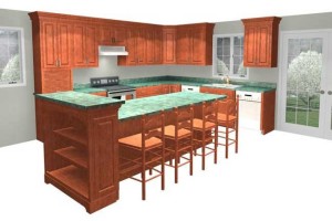 Multi-Level Kitchen Island Design Ideas