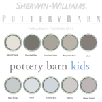 Pottery Barn Paint Colors 2009