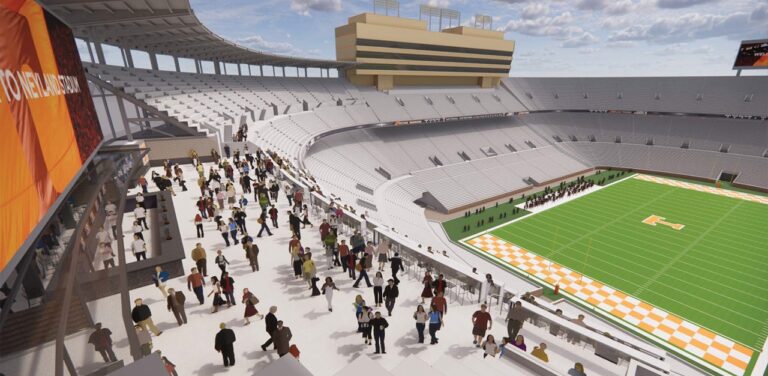 Tennessee Unveils Latest Neyland Stadium Renovations