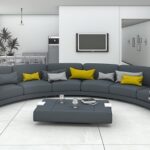 How to Choose a Curved Sofa for A Living or Family Room